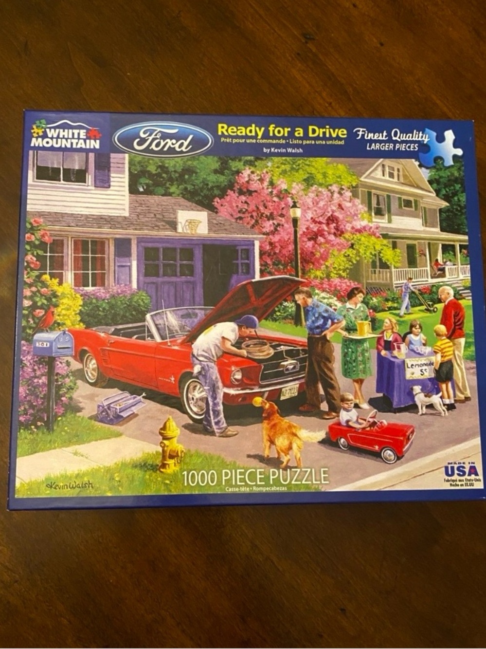 White Mountain • Ford • Ready for a Drive • 1000 Piece Puzzle